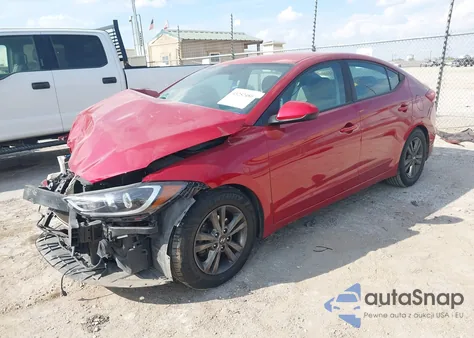 2018 Hyundai Elantra Sel from USA, damaged, VIN 5NPD84LF5JH250954